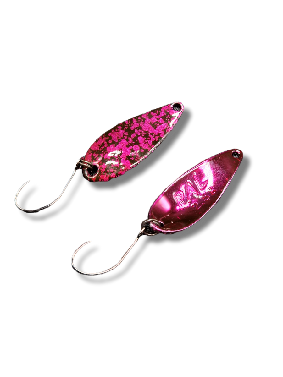 Forest PAL 2.5g Trout Spoon Fishing Lure - 26mm, Assorted Colors, Sinking Metal Bait