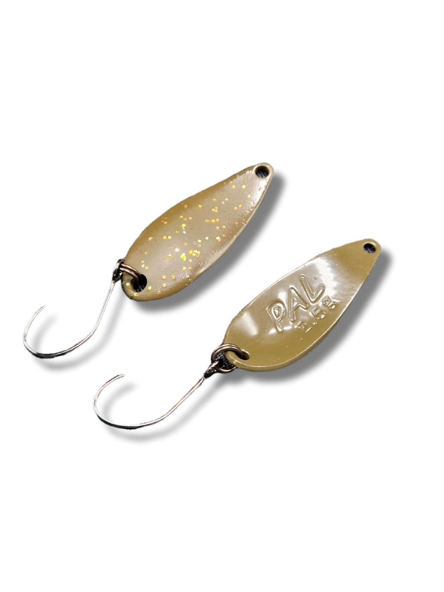 Cucchiaio Pesca Forest PAL Vecchio Colore 2,5g – Variante 10 Colori – Esche Per Trota